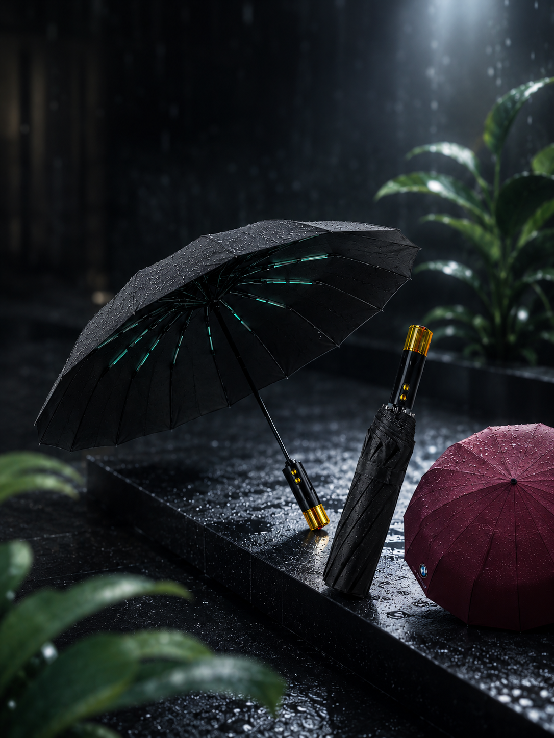 BMW 16 Ribs Premium Umbrella