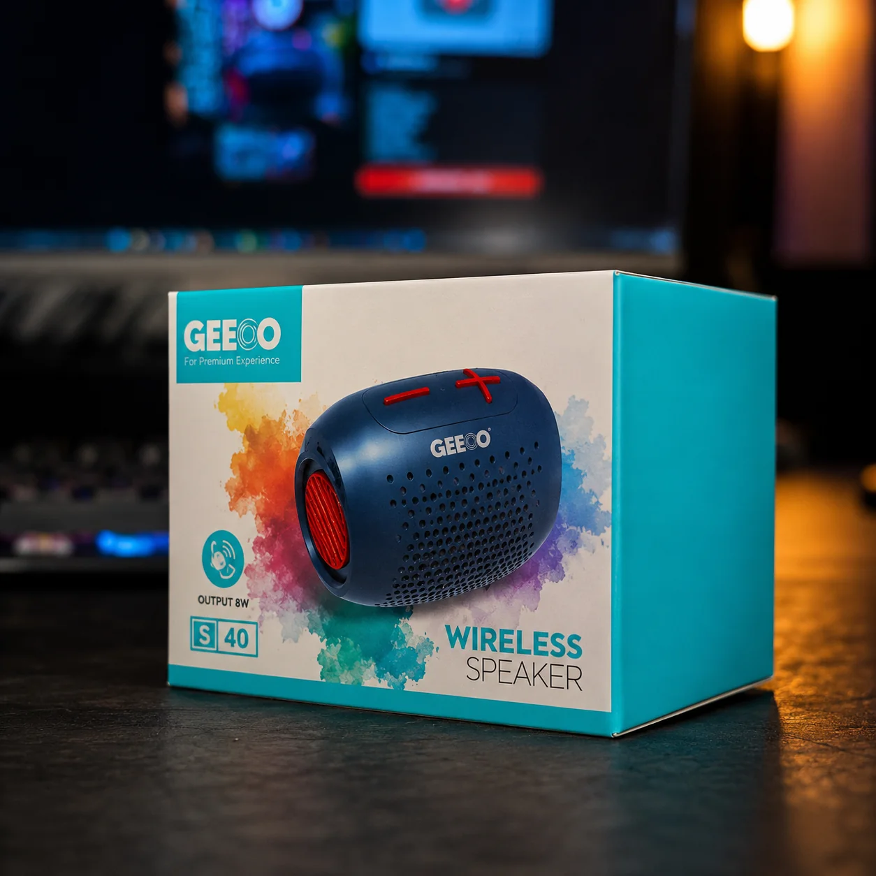 Geeoo S40 Portable Bluetooth Speaker